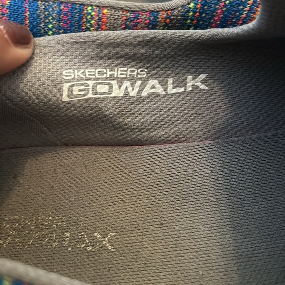 Skechers go walk multi color slip on shoes size 11 - Picture 2 of 6
